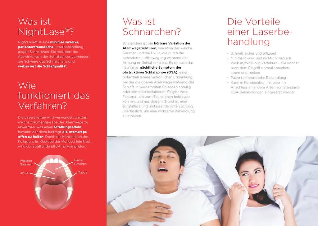Nightlase Patientenflyer (100 St)