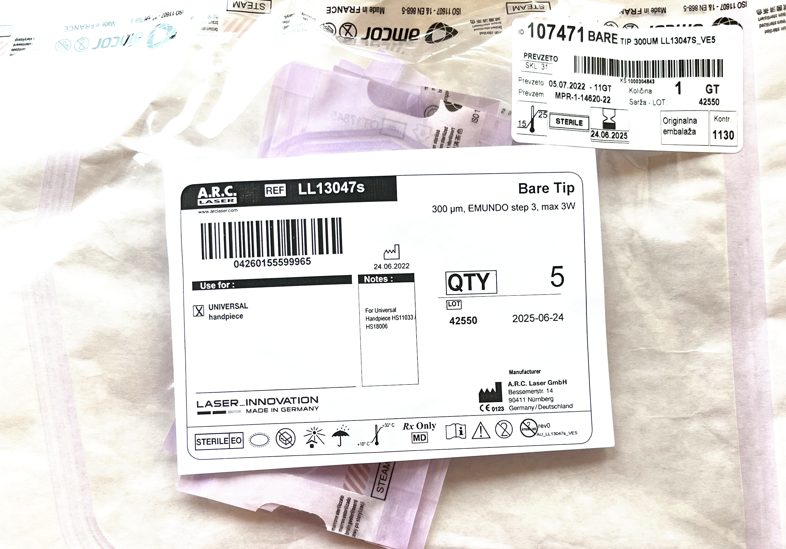 Bare TIP 300µm &nbsp;LL13047S ON107471