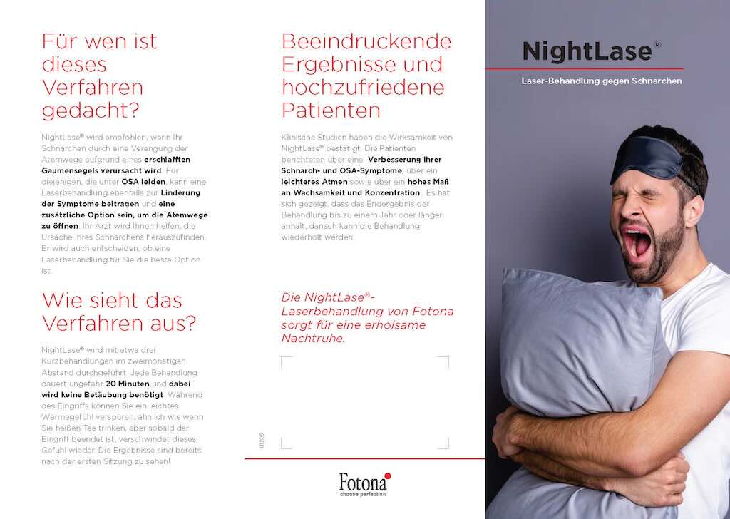 Nightlase Patientenflyer (100 St)