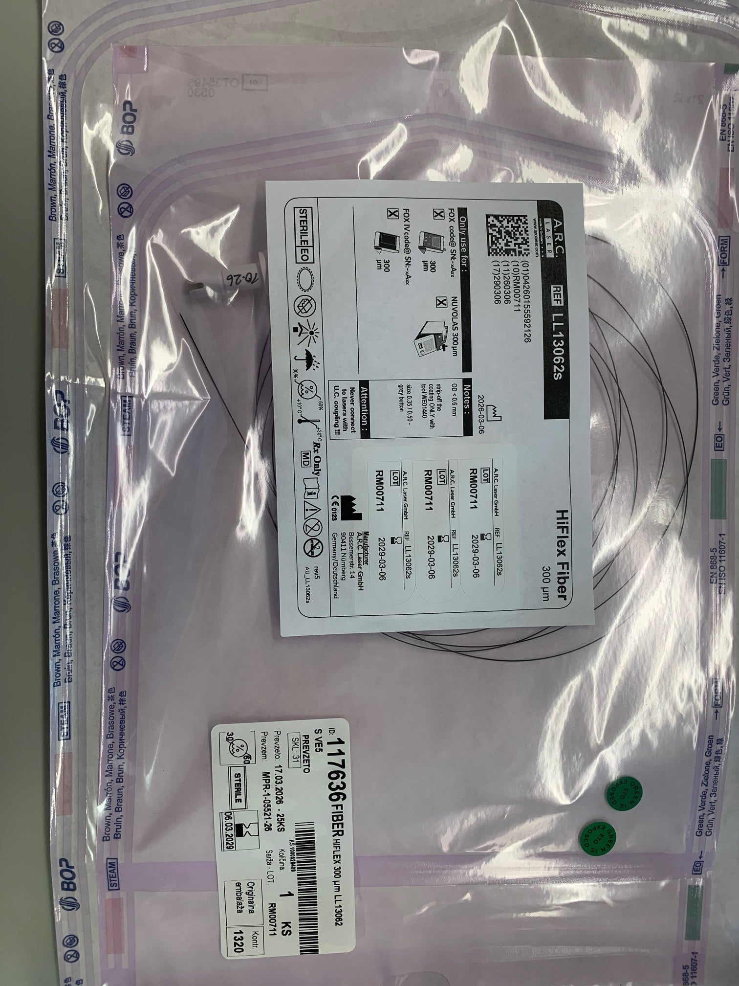 BARE FIBER 300 UM STERILE LL13062s UC1  - ON117636